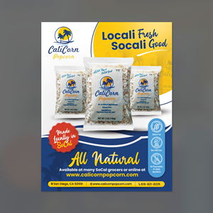 Flyer-Design von Stan$oul für Calicorn Popcorn | Design: #33623236