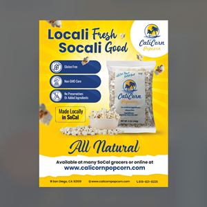 Flyer-Design von Stan$oul für Calicorn Popcorn | Design: #33623458