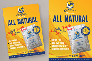 Flyer-Design von Impressive Designs für Calicorn Popcorn | Design #33624591
