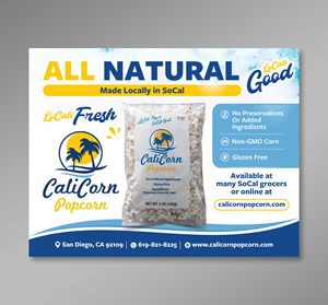 Flyer-Design von Dzhafir für Calicorn Popcorn | Design: #33630211