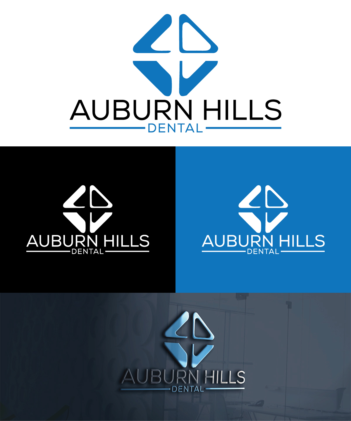 Logo Design by LogoHenter. for Auburn Village Family Dental Center | Design #33637681