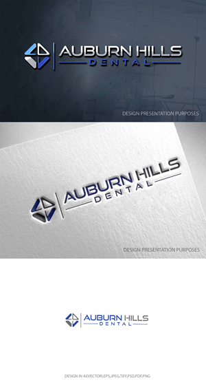 Logo Design by zebronicgraphic for Auburn Village Family Dental Center | Design: #33625354