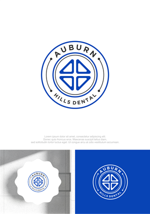 Logo Design by M.Syaiful Huda for Auburn Village Family Dental Center | Design: #33622003