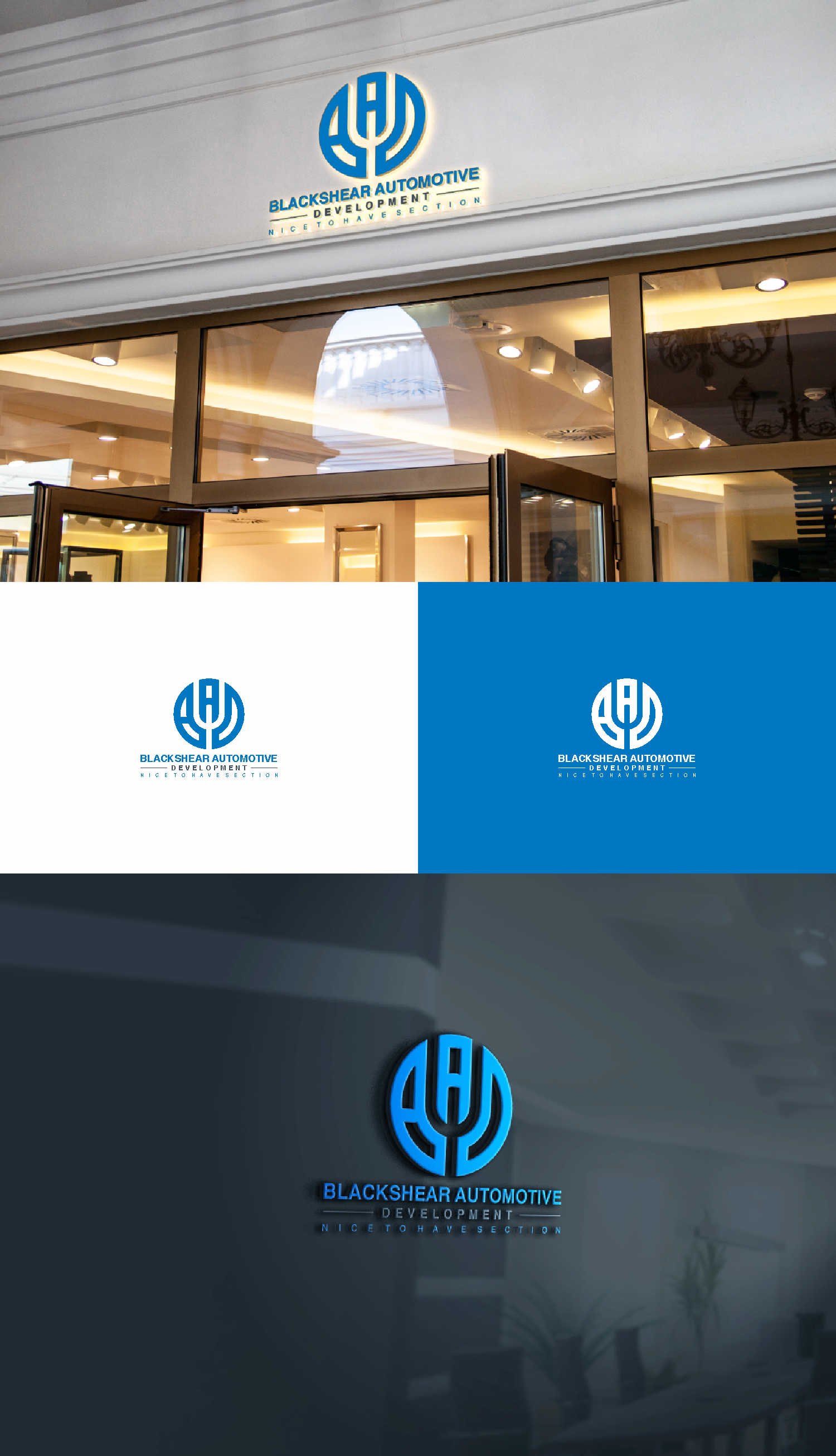 Logo Design by oke  bendol for Blackshear Automotive Development | Design #33631695