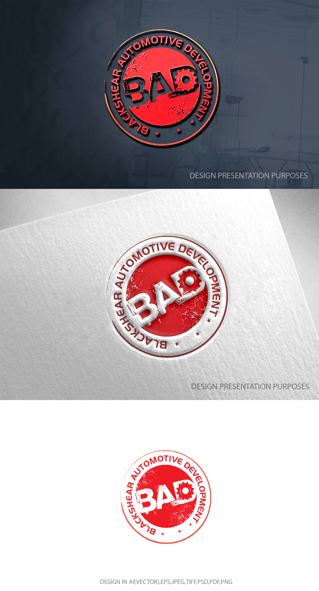 Logo Design by zebronicgraphic for Blackshear Automotive Development | Design #33625345
