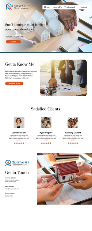 Web Design by Hot.Design for this project | Design #33666341