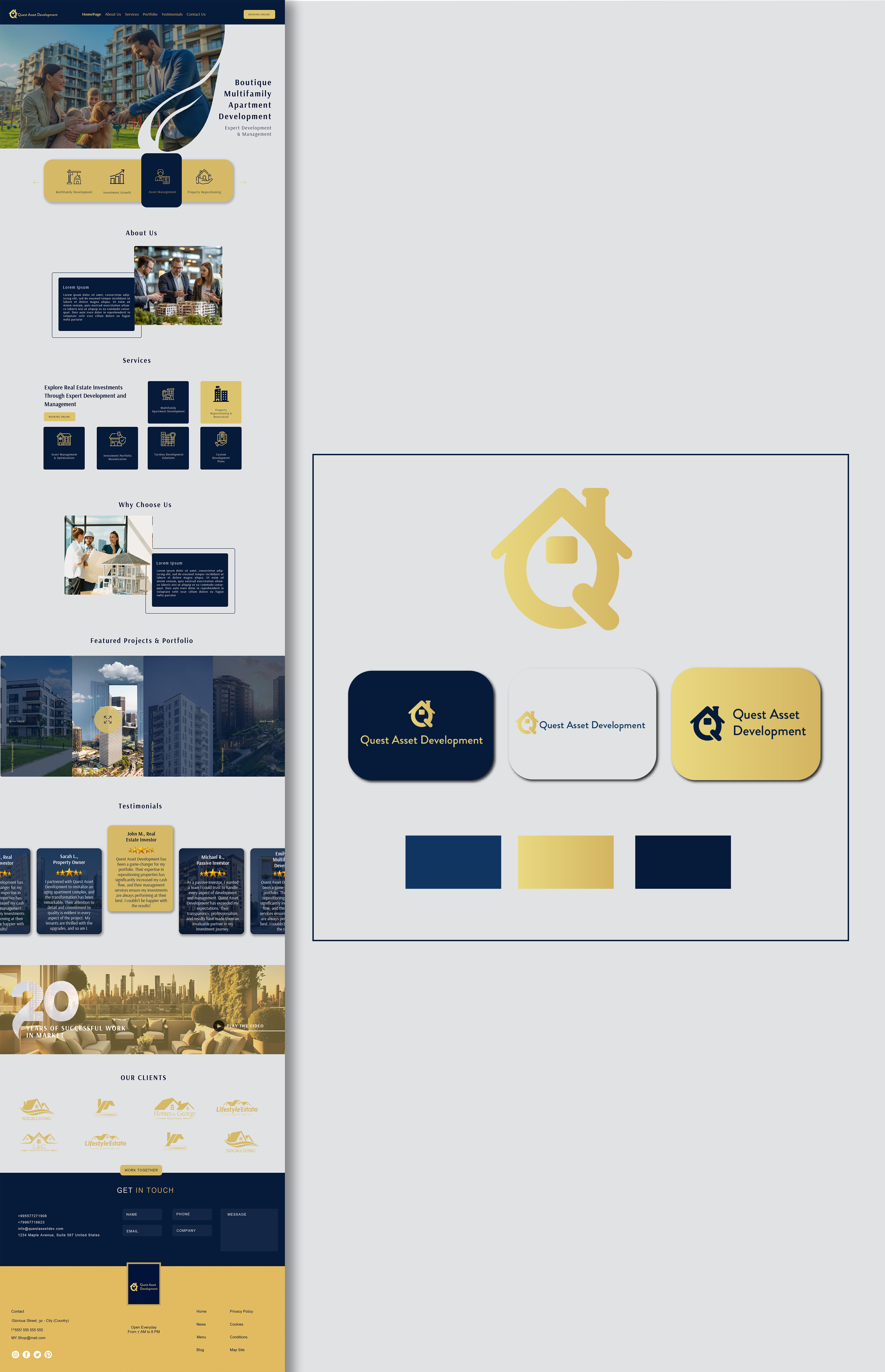 Web Design by Desire Design Solutions for this project | Design #33633426