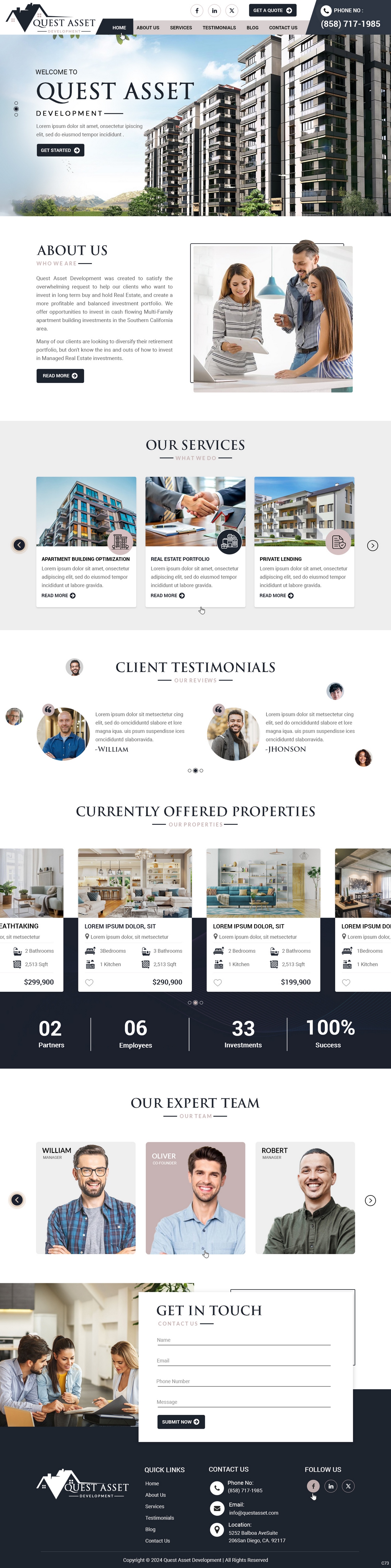 Web Design by pb for this project | Design #33626957