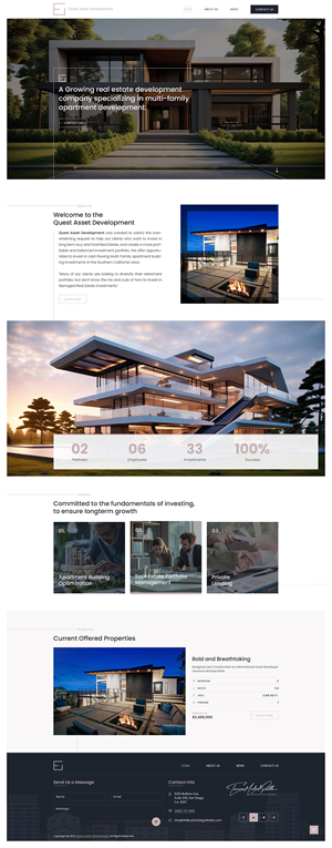 Web Design by Ved Web Services for this project | Design #33653999