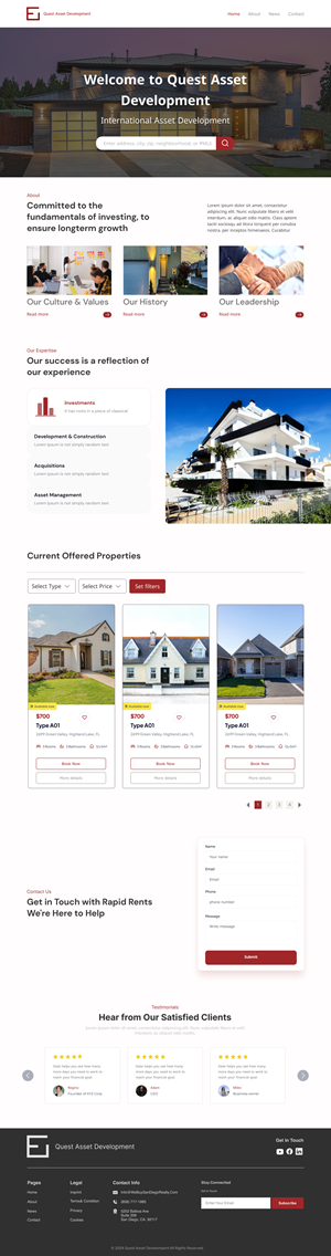 Web Design by Taufik H for this project | Design: #33650854