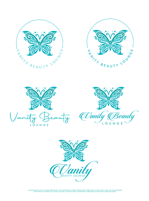 Logo Design by Jelena B for Vanity Beauty Lounge  | Design: #33673027