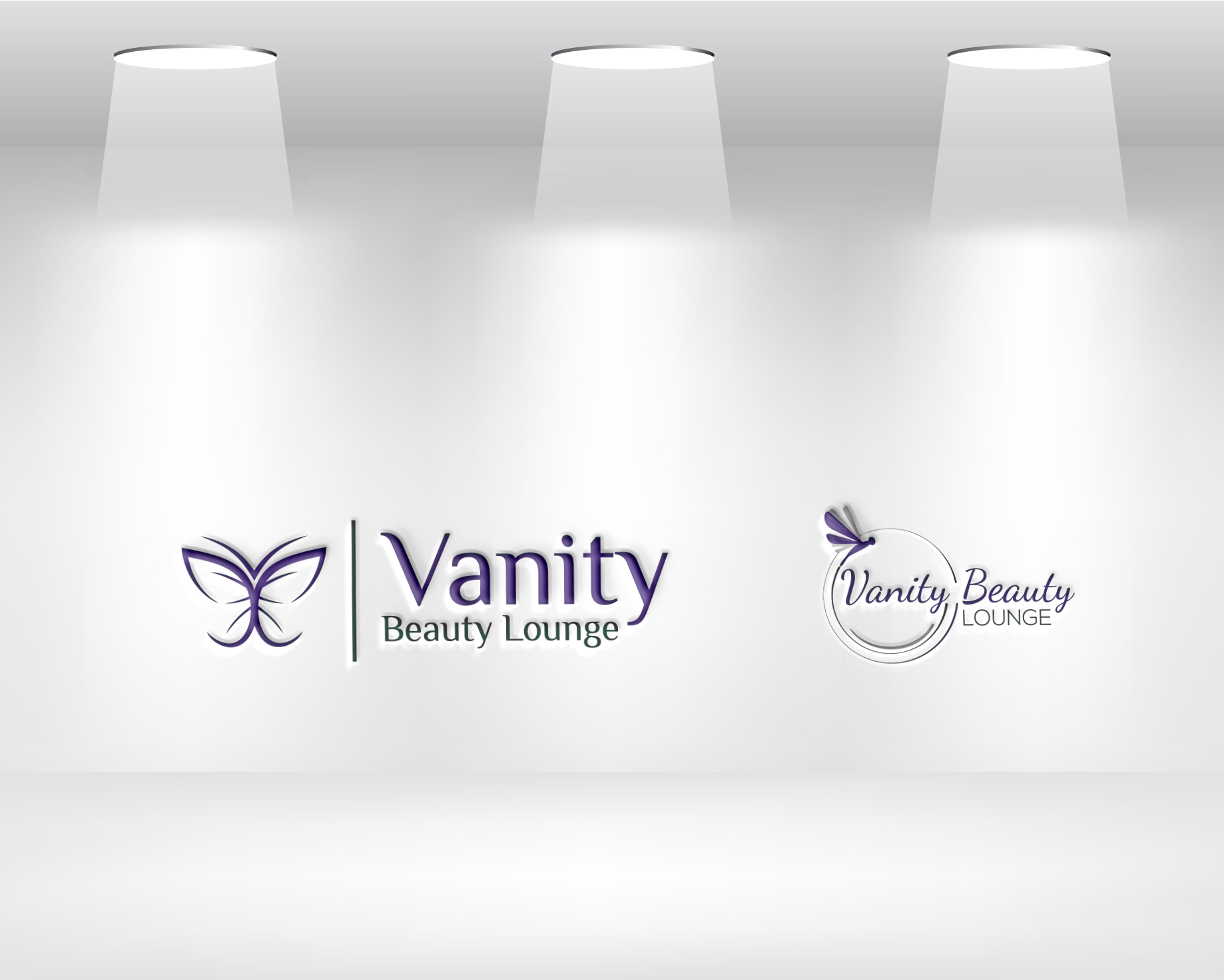 Logo Design by Daniel Khan for Vanity Beauty Lounge  | Design #33622088