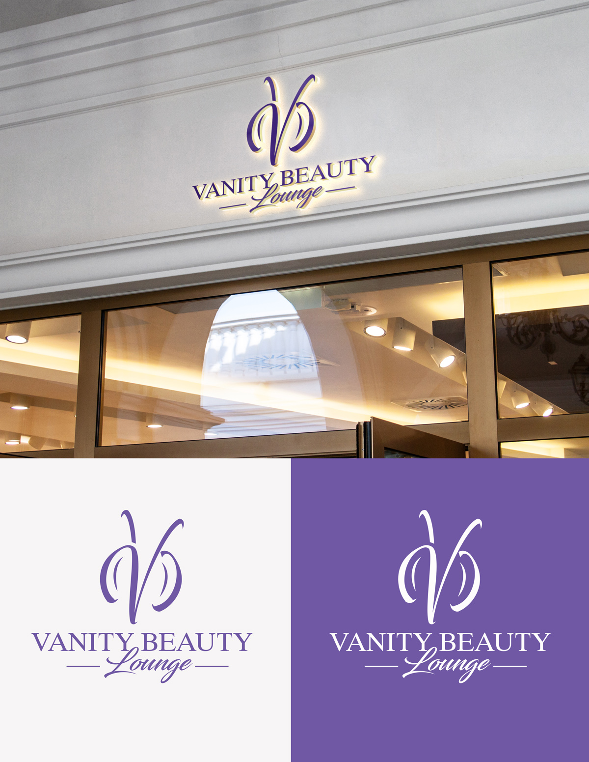 Logo-Design von M Art & Design für Vanity Beauty Lounge  | Design #33637241