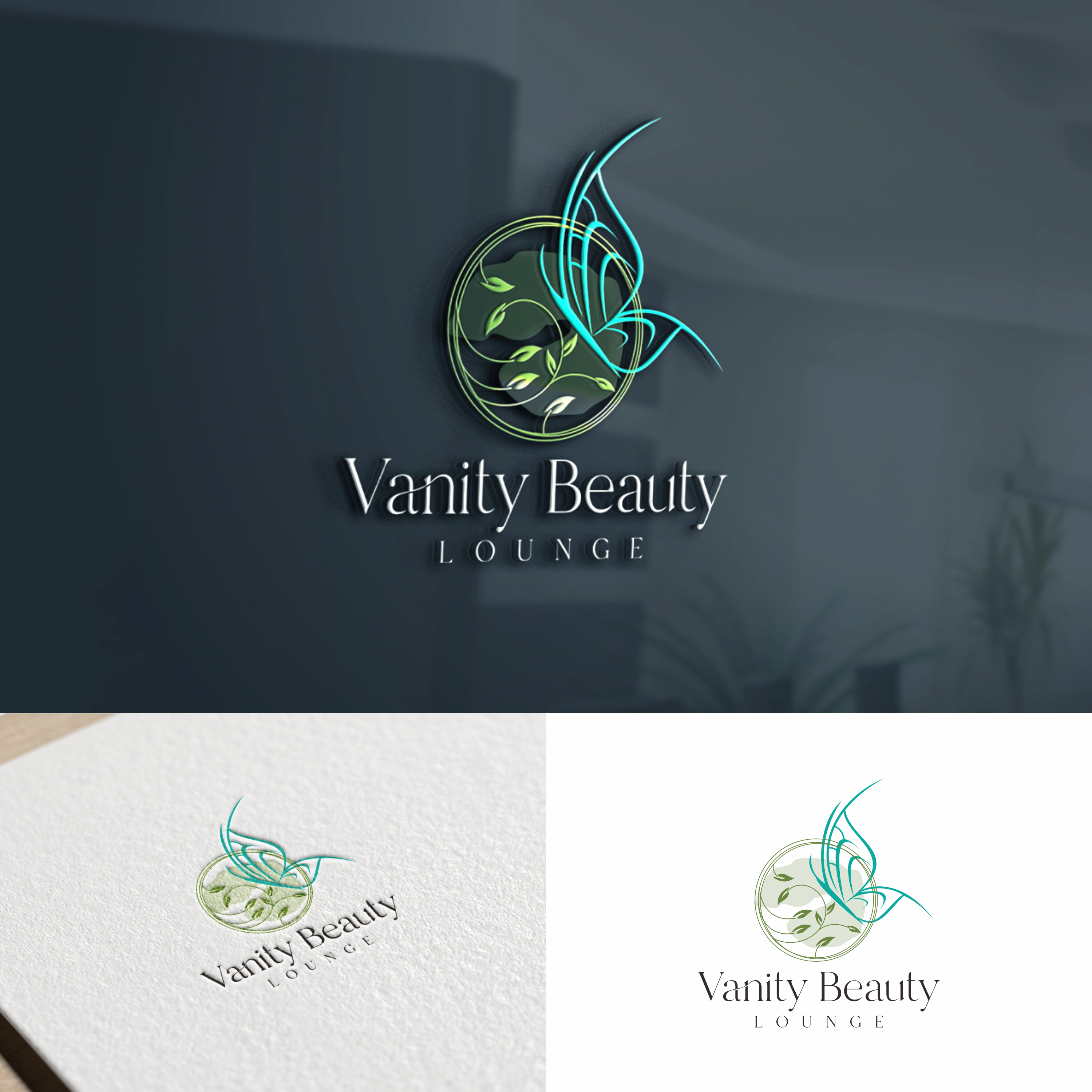 Logo Design by arttemis for Vanity Beauty Lounge  | Design #33629785