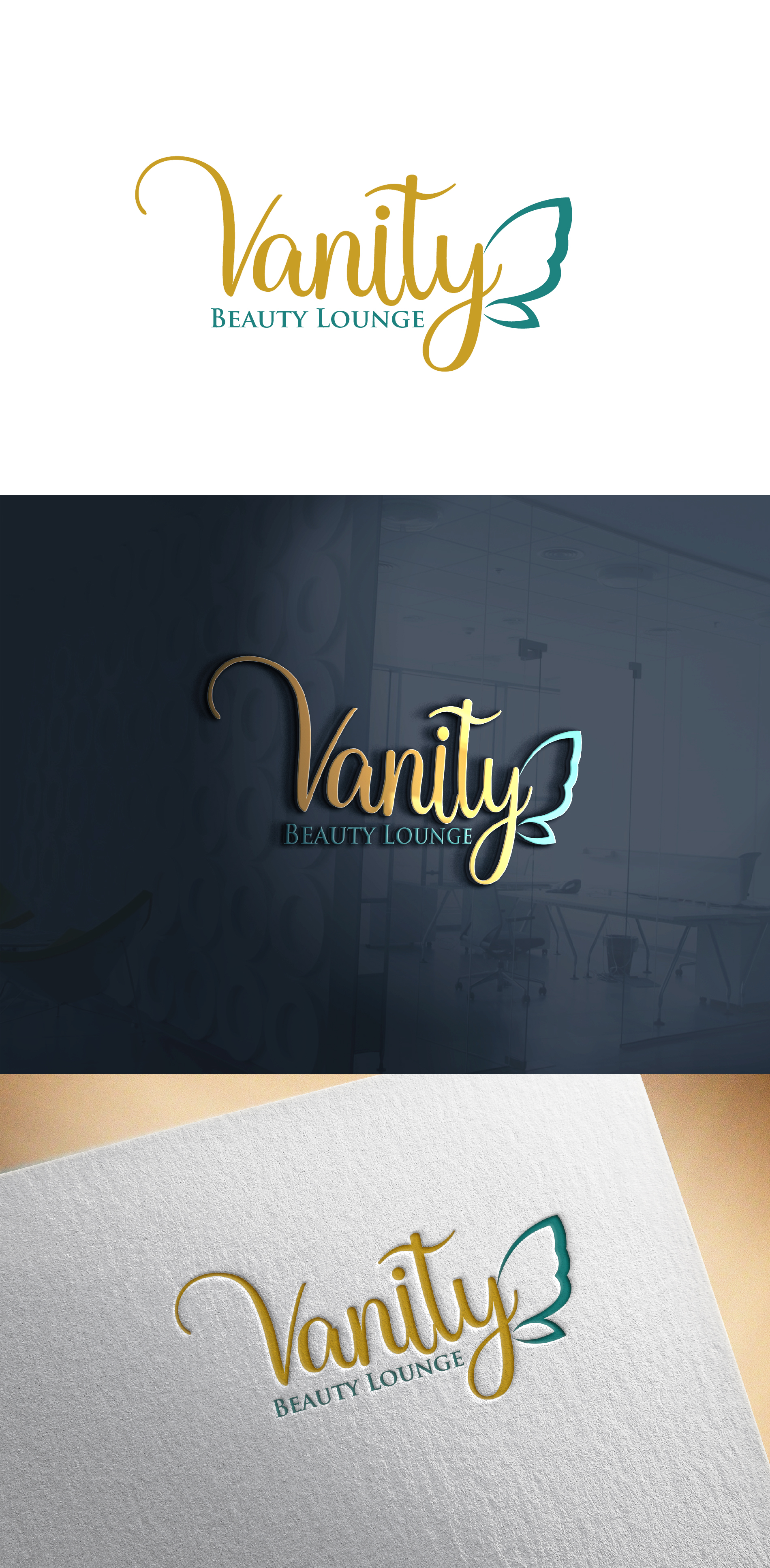 Logo Design by Alamin7230 for Vanity Beauty Lounge  | Design #33630507