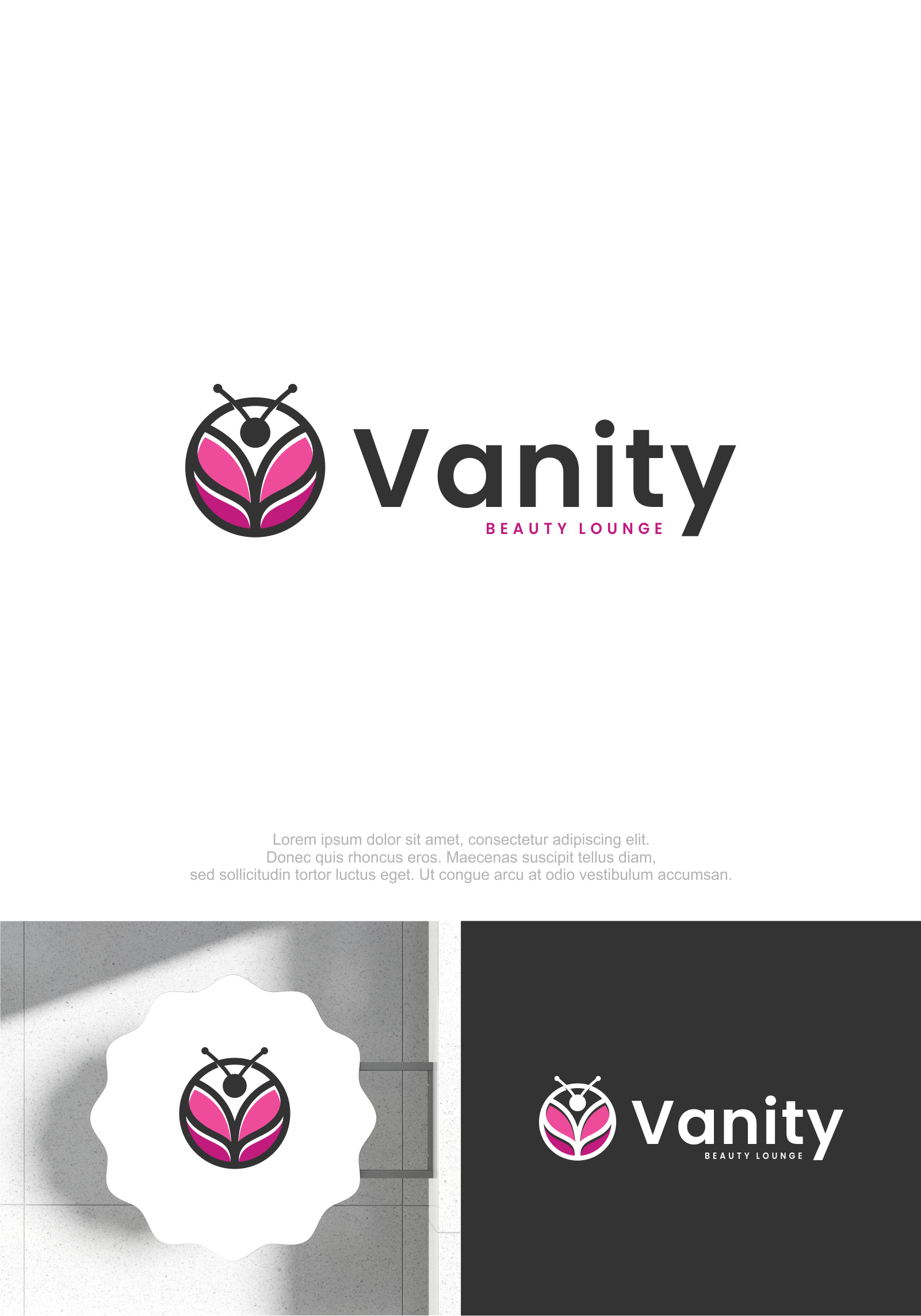 Logo-Design von M.Syaiful Huda für Vanity Beauty Lounge  | Design #33621778