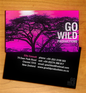 Business Card Design by HanTud for this project | Design: #762350