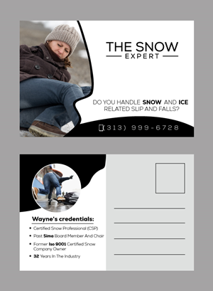 Postcard Design by fly  design for this project | Design: #33657493