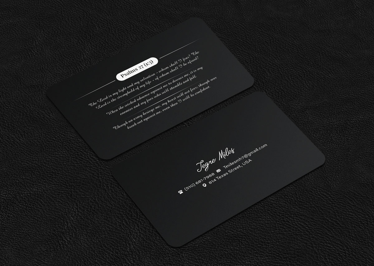 Business Card Design by INDIAN_Ashok for this project | Design #33675517
