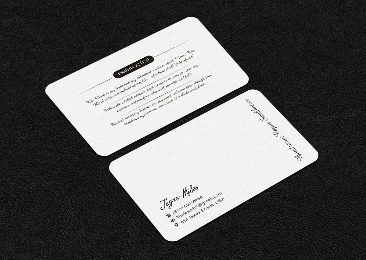 Business Card Design by INDIAN_Ashok for this project | Design #33675530