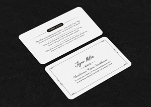 Business Card Design by INDIAN_Ashok for this project | Design: #33675532