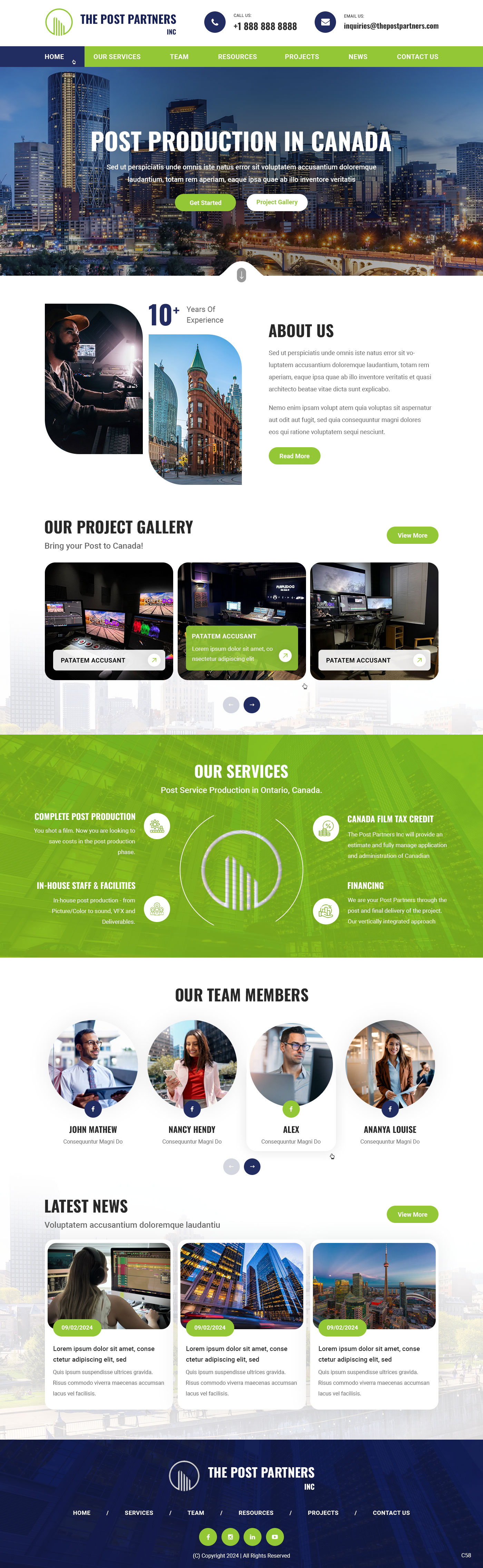 Web Design by pb for 9 Light Entertainment | Design #33644020