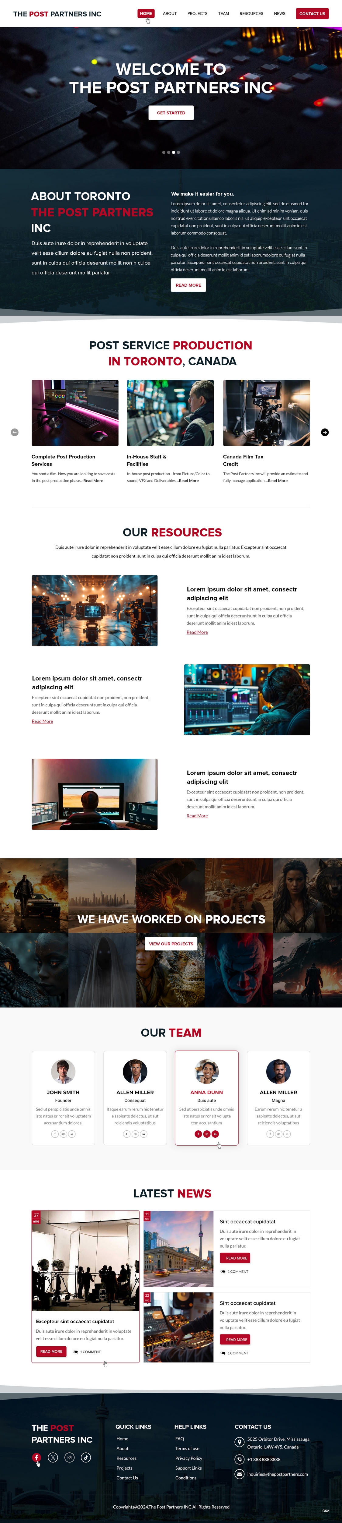 Web-Design von pb für 9 Light Entertainment | Design #33644023