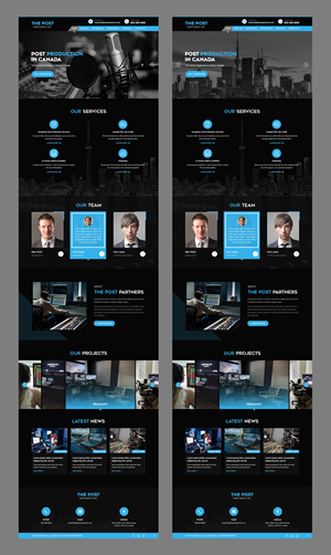 Web Design by pb for 9 Light Entertainment | Design: #33645620