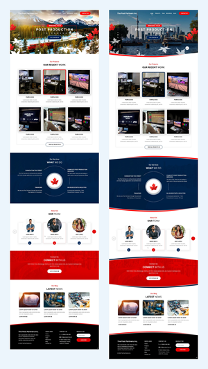 Web Design by pb for 9 Light Entertainment | Design: #33645629