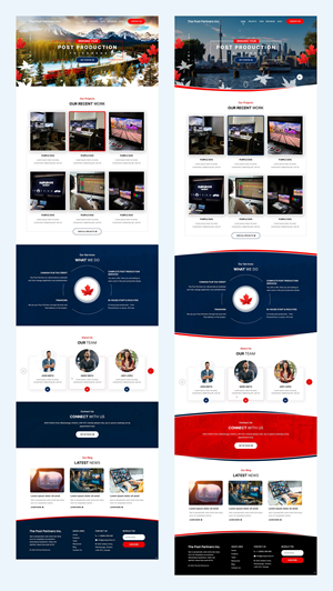Web Design by pb for 9 Light Entertainment | Design: #33651487