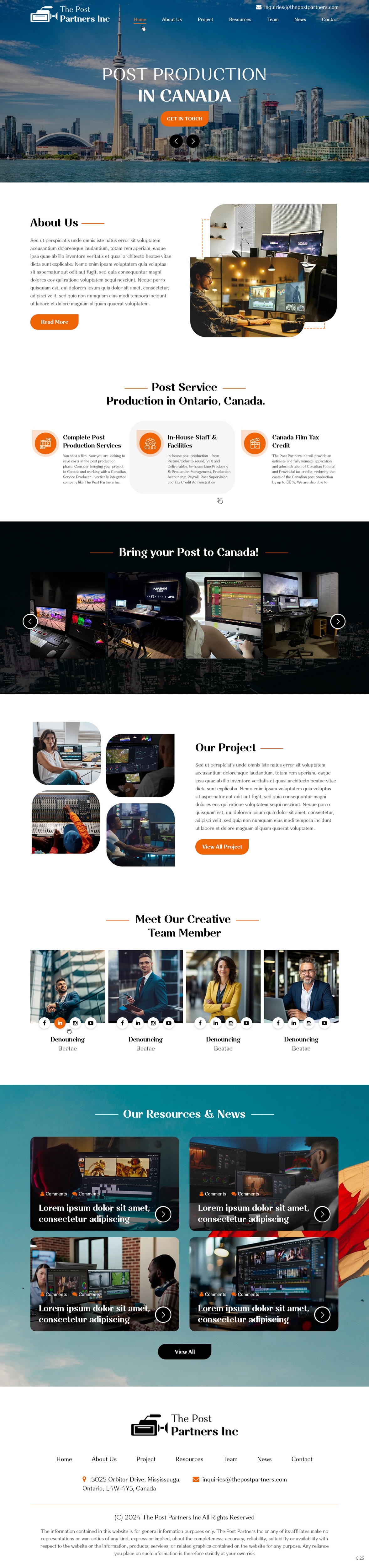 Web Design by pb for 9 Light Entertainment | Design #33651490