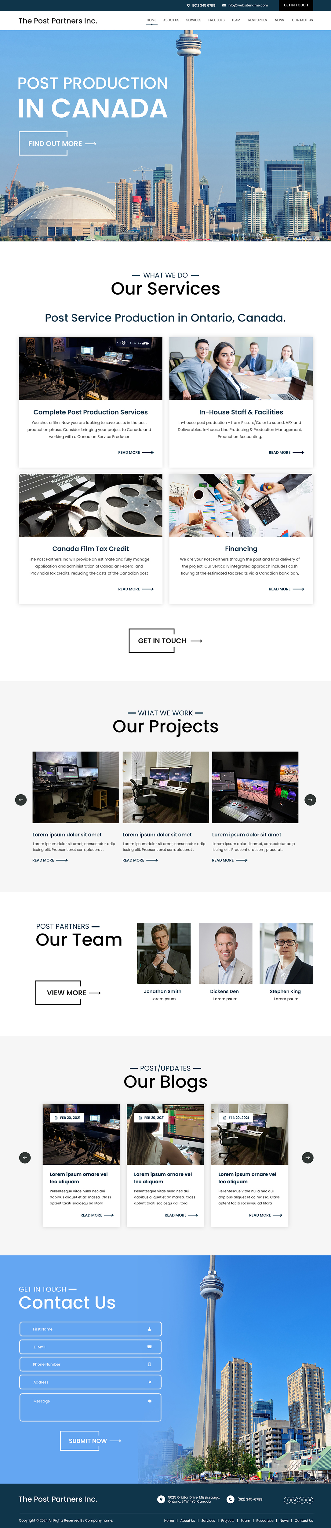 Web Design by Creations Box 2015 for 9 Light Entertainment | Design #33640498