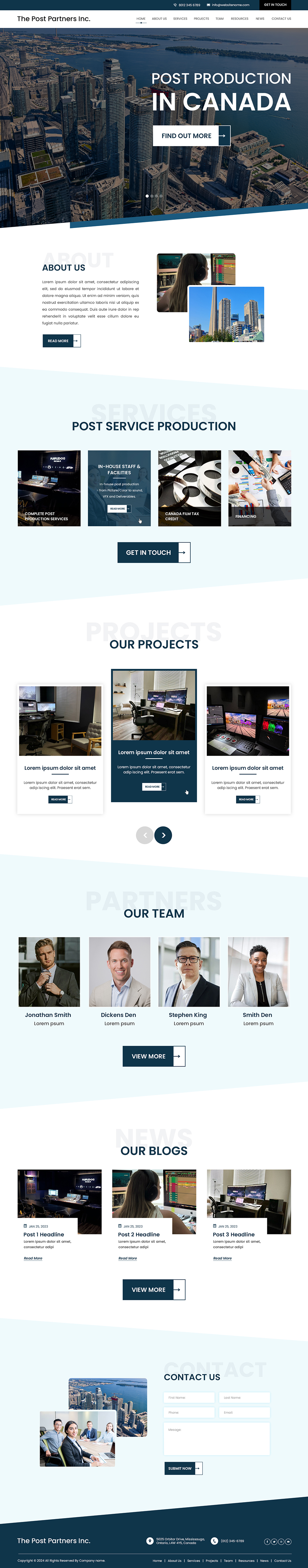 Web Design by Creations Box 2015 for 9 Light Entertainment | Design #33642104