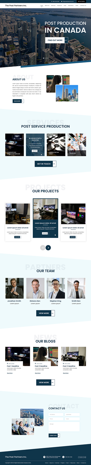 Web Design by Creations Box 2015 for 9 Light Entertainment | Design: #33642104