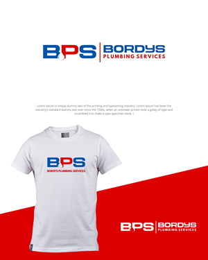 Logo Design by SanaPixel for Bordys Plumbing Services Pty Ltd | Design: #33648009
