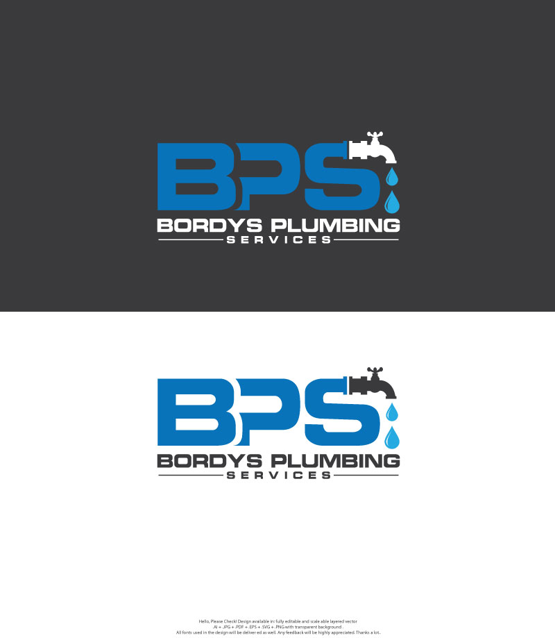 Logo Design by skart for Bordys Plumbing Services Pty Ltd | Design #33651137