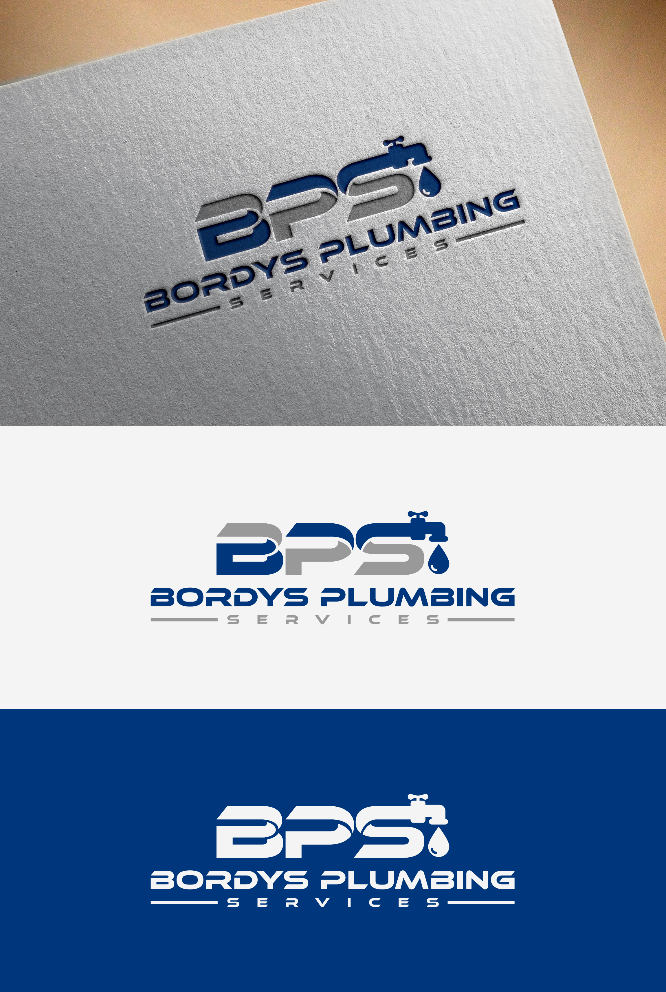 Logo Design by healer1617 for Bordys Plumbing Services Pty Ltd | Design #33638723