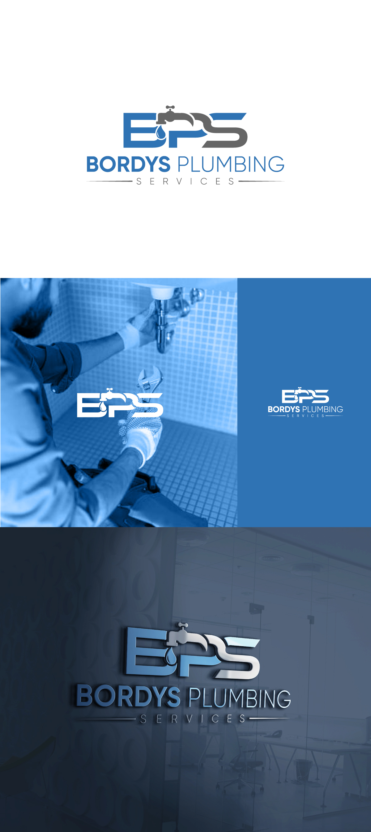 Logo Design by _Xyren_ for Bordys Plumbing Services Pty Ltd | Design: #33640858
