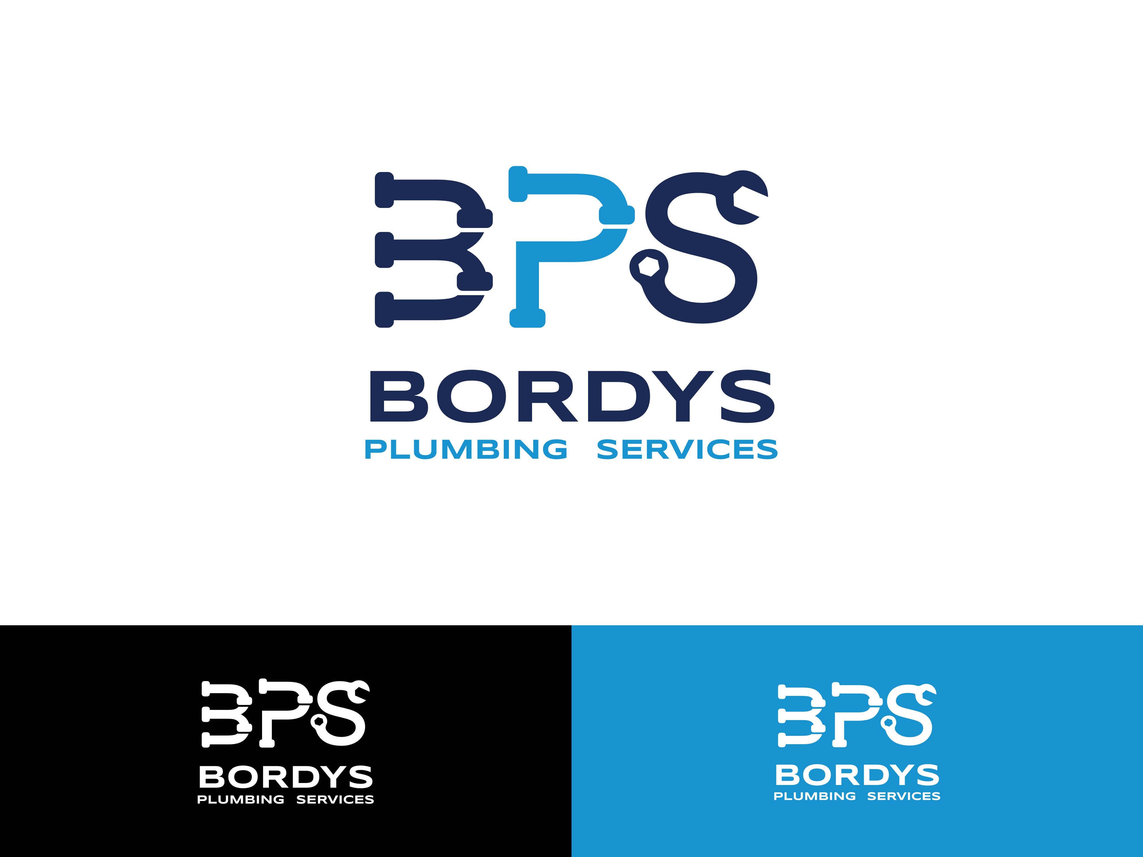Logo Design by SandoLogo for Bordys Plumbing Services Pty Ltd | Design #33642925