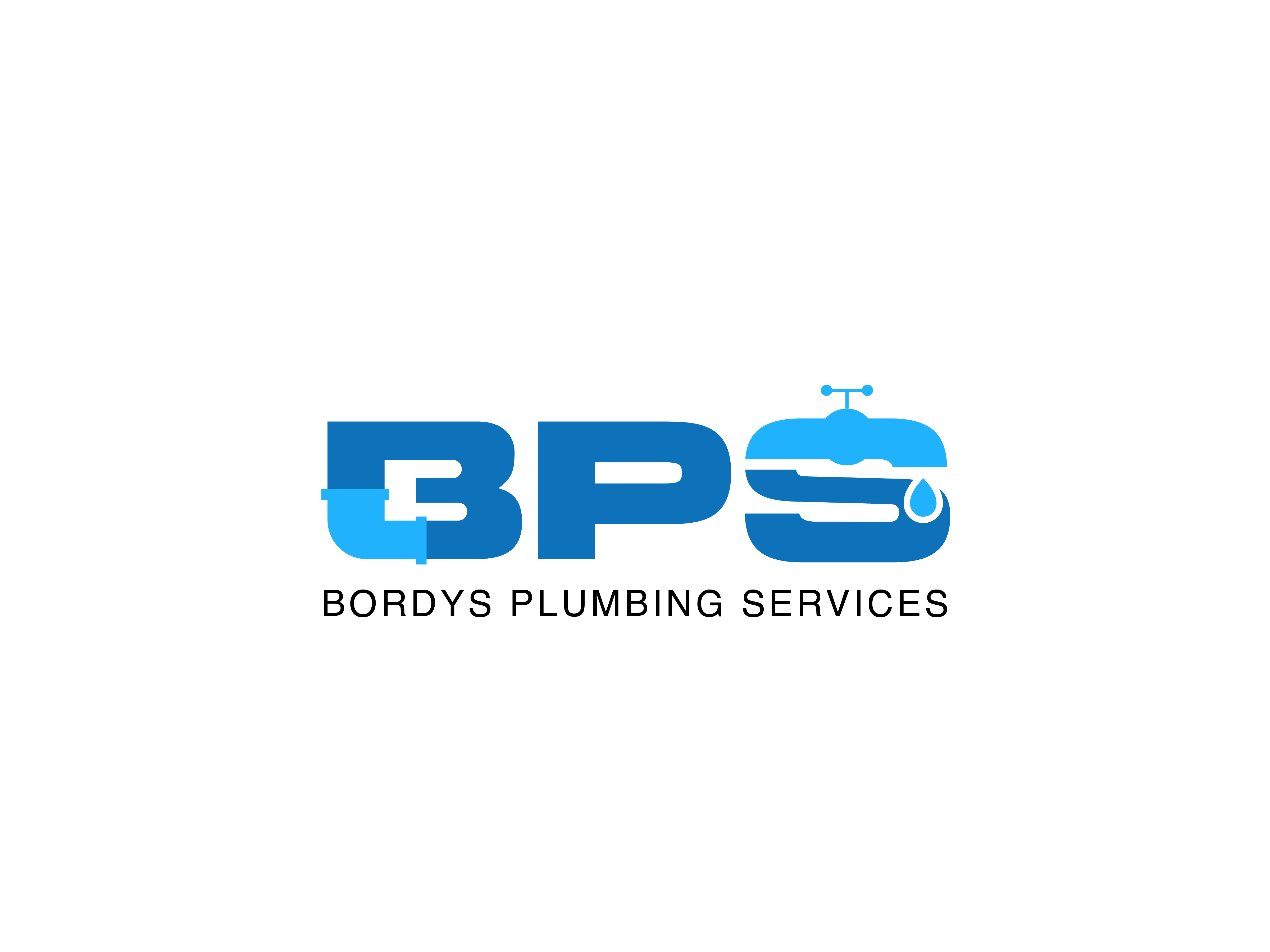 Logo Design by Emjey Designs for Bordys Plumbing Services Pty Ltd | Design #33642392