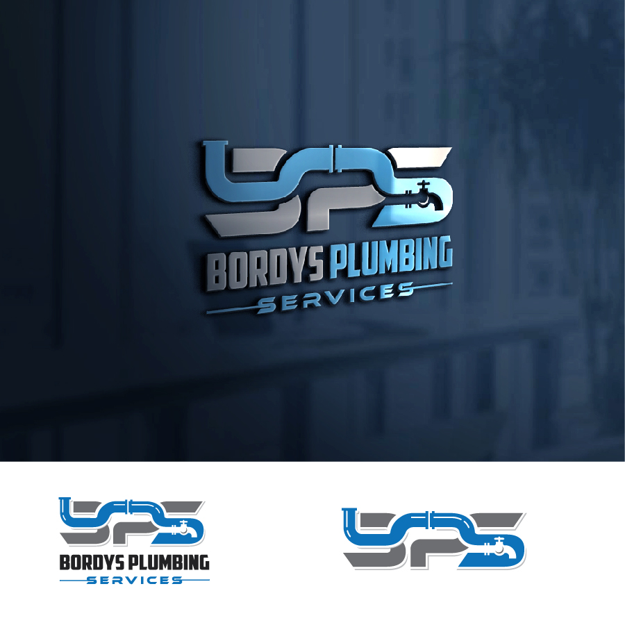 Logo Design by b4usonai for Bordys Plumbing Services Pty Ltd | Design #33641529