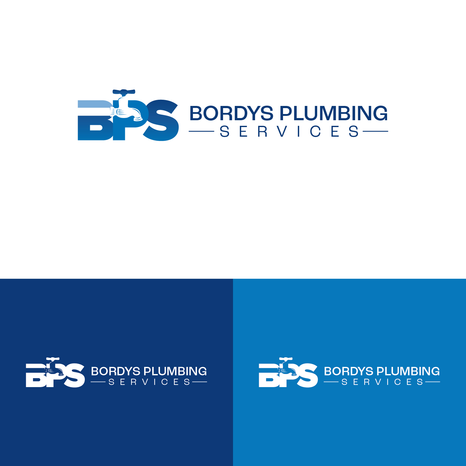 Logo Design by Maxo-Biz for Bordys Plumbing Services Pty Ltd | Design #33643338