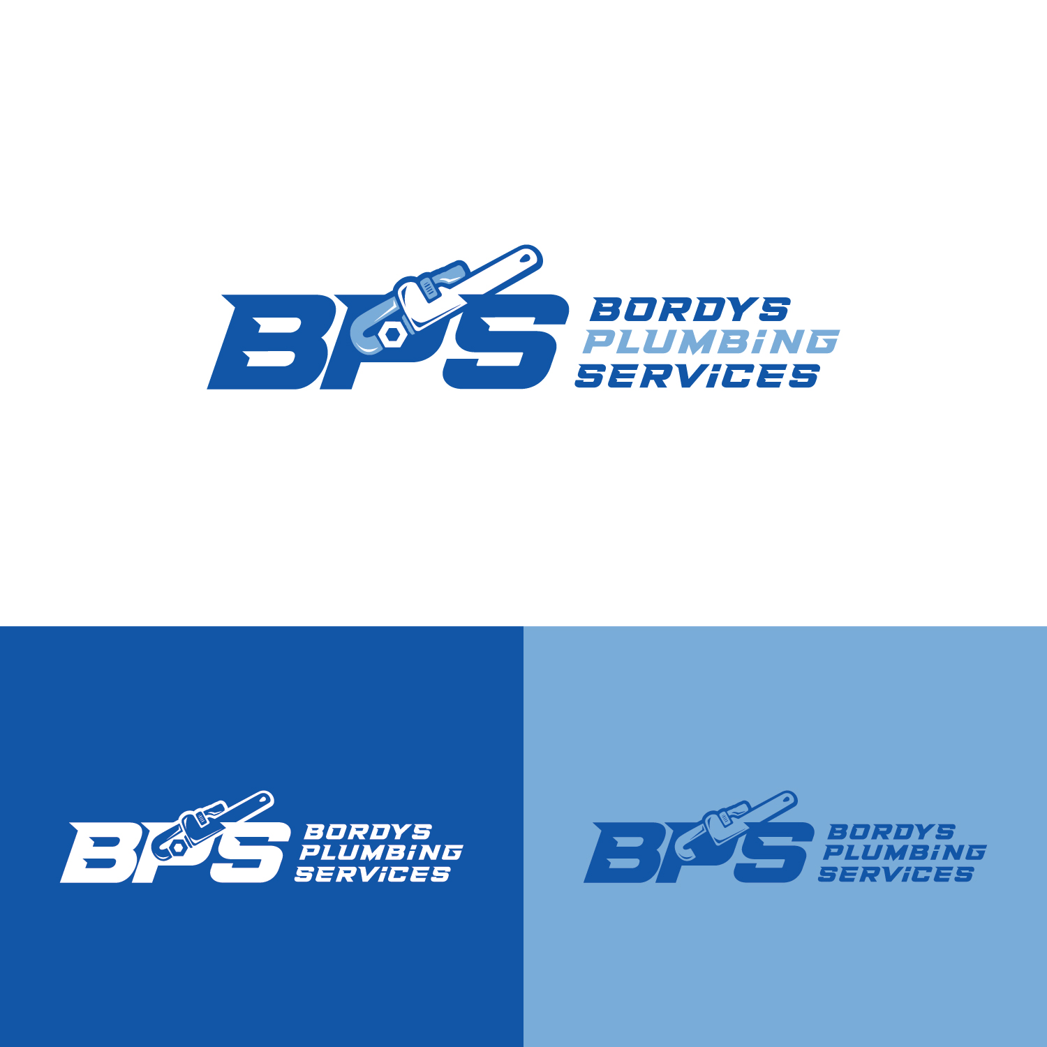 Logo Design by Maxo-Biz for Bordys Plumbing Services Pty Ltd | Design #33643340