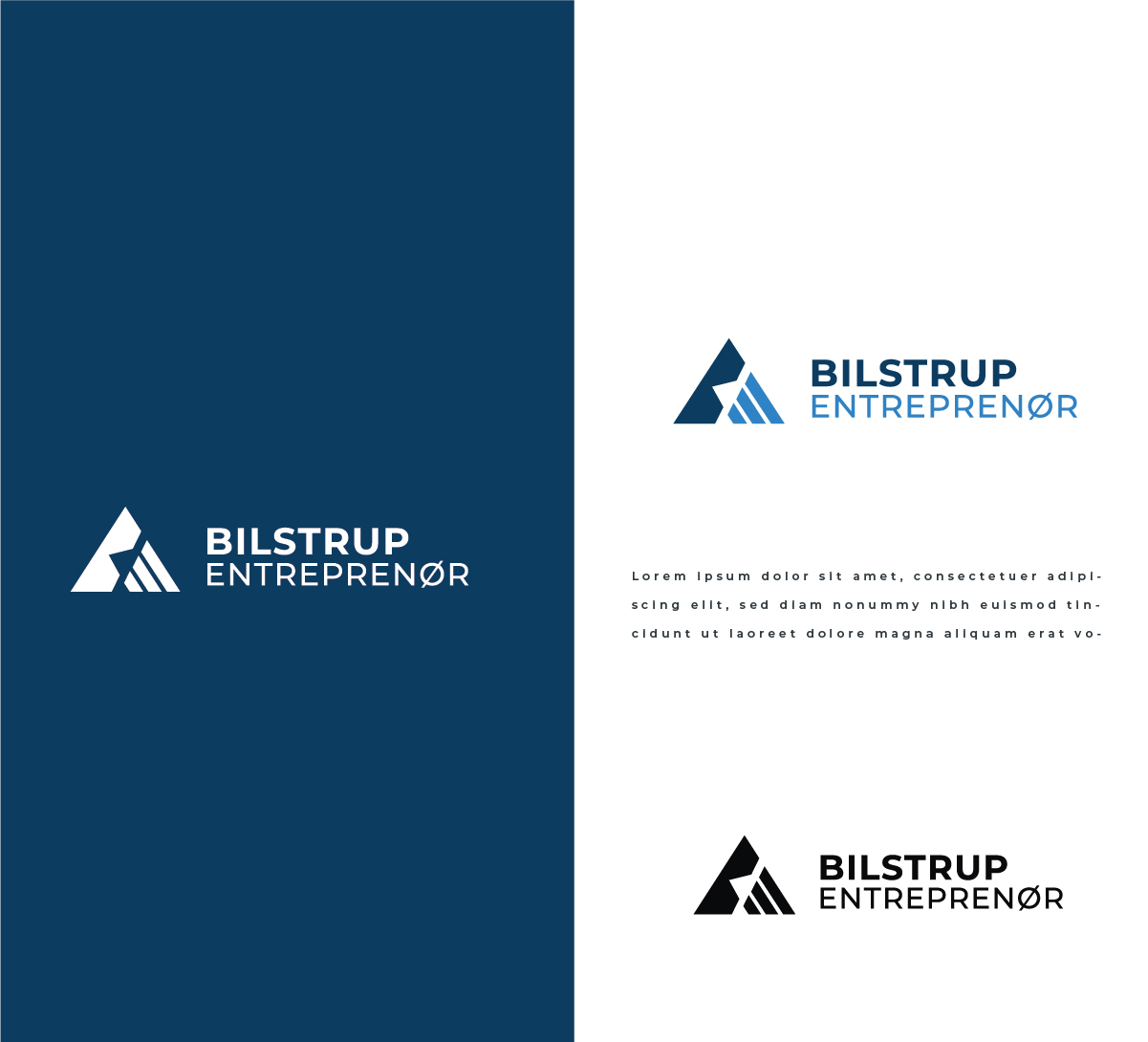 Logo Design by 99 Art.. for Bilstrup Entreprenør | Design #33640680