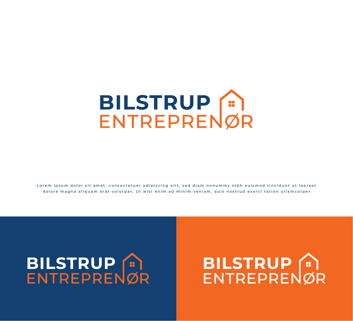 Logo Design by 99 Art.. for Bilstrup Entreprenør | Design #33644115
