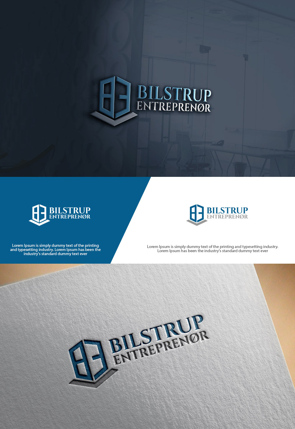 Logo Design by sulemani  creation for Bilstrup Entreprenør | Design #33642010