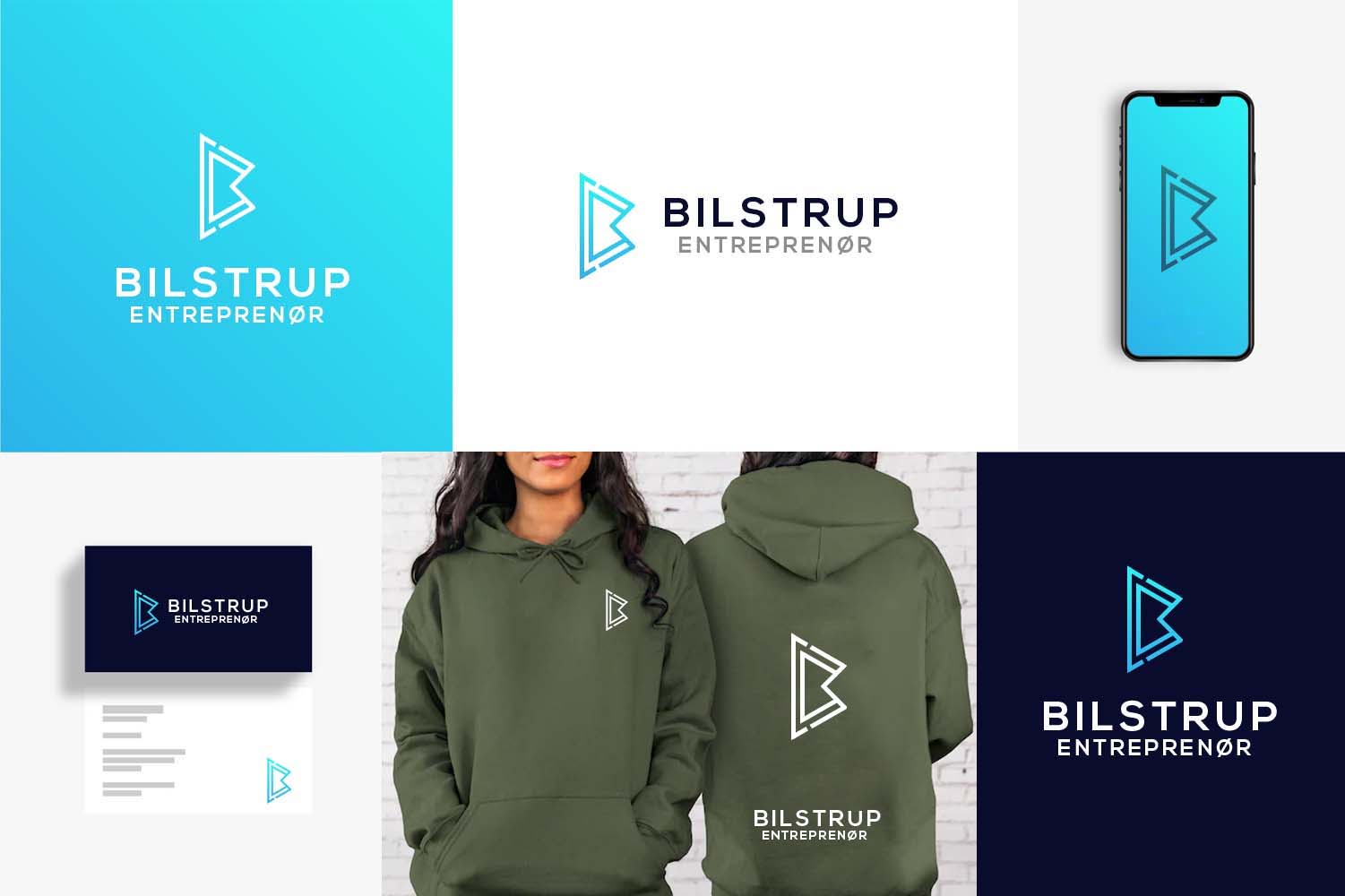 Logo Design by SR Creations. for Bilstrup Entreprenør | Design #33645692