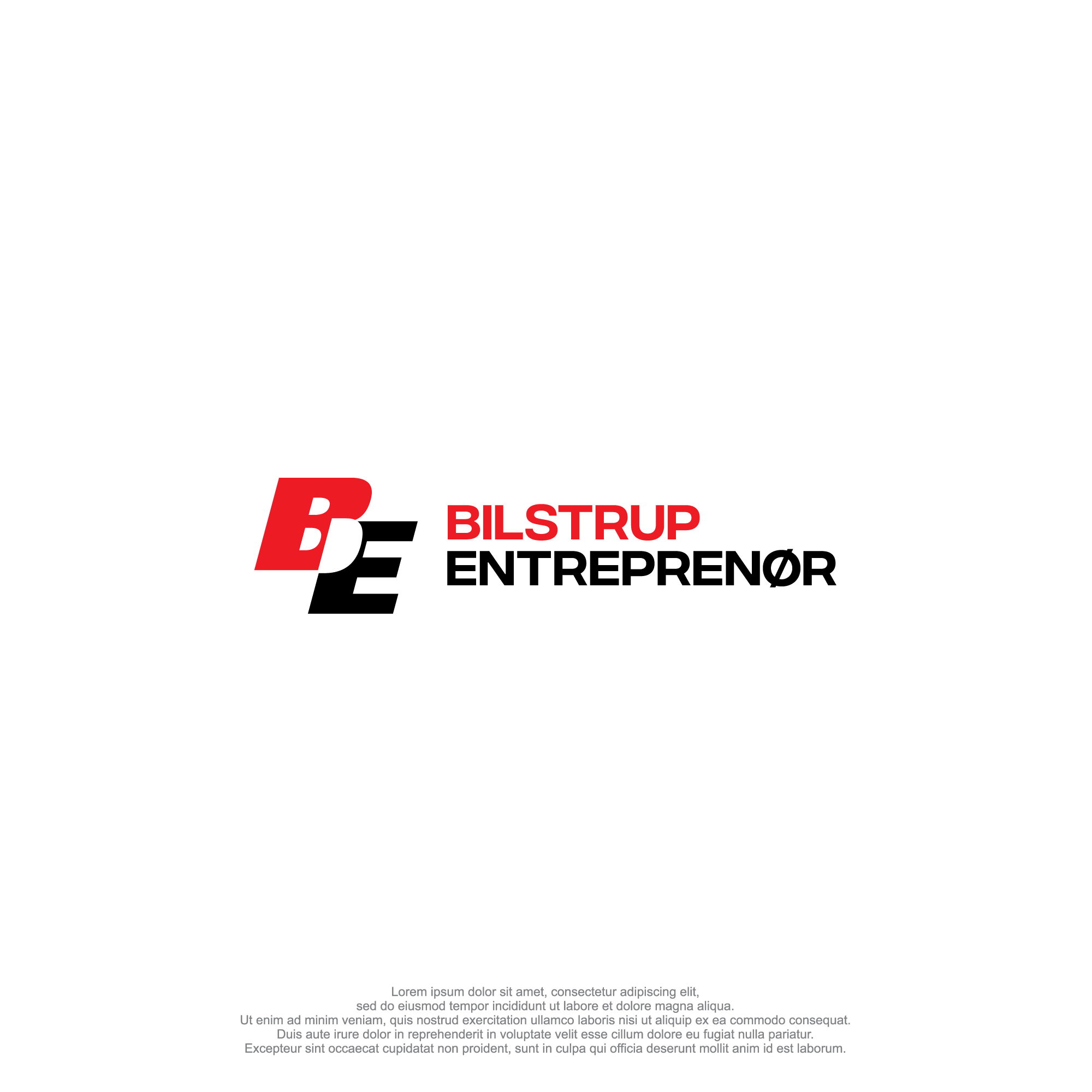 Logo Design by JoiceSinatra for Bilstrup Entreprenør | Design #33676813