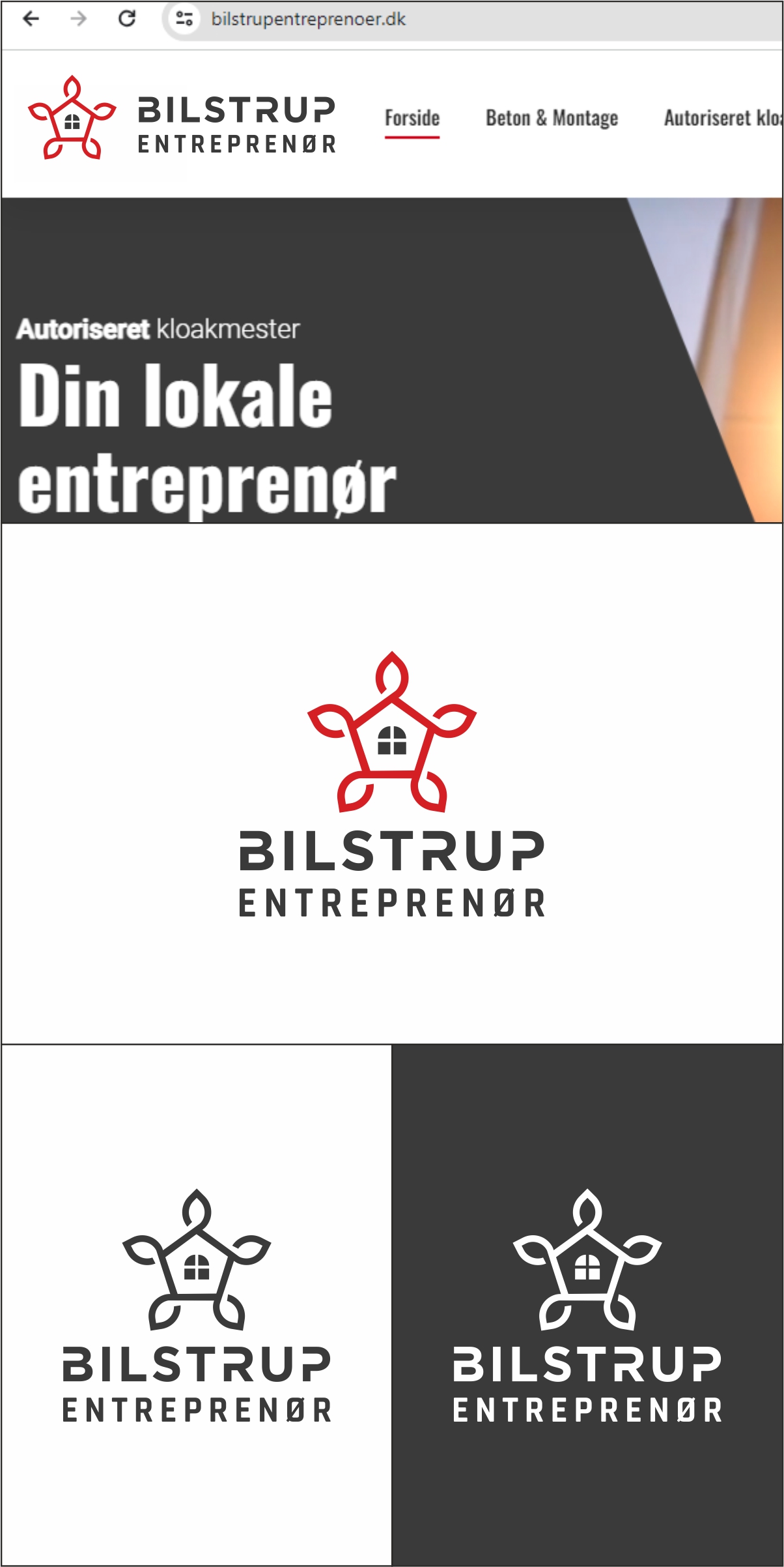 Logo Design by Robert Macwan for Bilstrup Entreprenør | Design #33680295