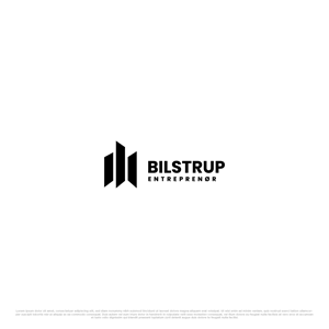 Logo Design by Kayla. for Bilstrup Entreprenør | Design: #33638522